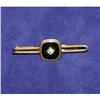 Unique Krementz Vintage Diamond Tie Bar #1133072