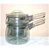 Image 1 : Vintage Pyrex Flameware Double Boiler #1133089