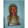 Carved Indian  bust #1133230