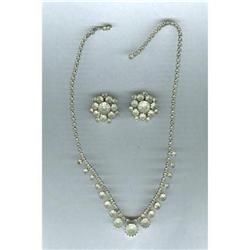 Vintage Judy-Lee Crystal Rhinestone Necklace & #1133274