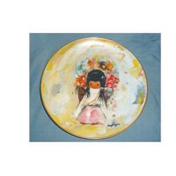 Flower Girl Plate from De Grazia Children #1133275