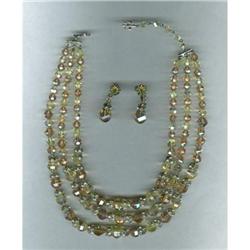 "Vendome" Necklace & Earrings Screw Type #1133286