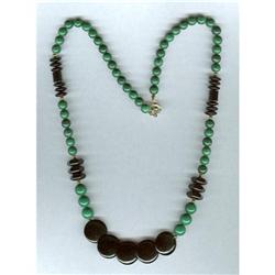 Jade & Black Onyx Gemstone  Necklace #1133317