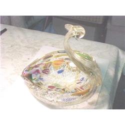 Murano Swan Bowl #1133437