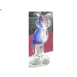 Murano Blue & Crystal Owl #1133440