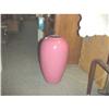 Image 1 : Large Pottery Rose Colored Vase #1133459