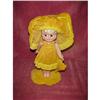 Image 1 : Celluloid Carnival Doll in Crepe Paper Dress #1133530