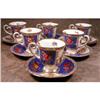 Image 1 : SCHUMANN Dresden DEMITASSE Set 6 Cups Saucers #1133667