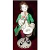 Image 1 : DRESDEN Lace FIGURINE Boy VINTAGE - FRANKENTHAL#1133683