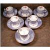 SPODE Maritime ROSE Demistasse (6) Cups&Saucers#1133692