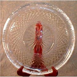 WATERFORD Charger PLATE 14 inch CUT Crystal #1133778