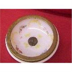 Small painted Opaline Compote #1133890