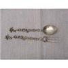 Image 1 : Sterling Silver child's Fork&Spoon with Cherubs#1133950