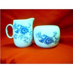 ROYAL WORESTER PORCELAIN SUGAR&CREAMER #1134000