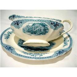 Sauce Pot with Plate The Sandown J&G Meakin #1134052