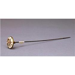 Old Japanese Satsuma Hat Hair Pin Hatpin #1134180