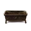 Image 1 : 19C Chinese Bronze Bowl w Crane #1134204