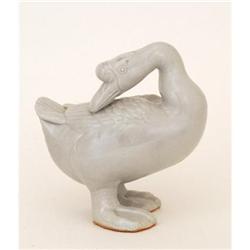 Old Japanese Kutani Goose Duck Bird Figurine Sg#1134215