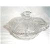 Image 1 : CAMBRIDGE ROSE POINT 3 PART COVERED CANDY DISH #1134312