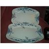 Image 1 : Platters. Blue and White Circa 1880 Matching #1134782