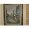 Image 1 : OIL PAINTING "PARIS" ANTONIO DEVITY - C1901 #1134974