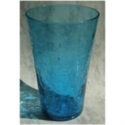 Crackle Glass Vase #1134986