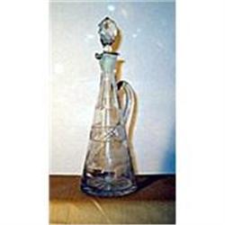 Daisy in Square Cruet w/stopper by US Glass #1135064