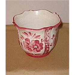  Hand Painted Italian Ceramic Planter #1135067