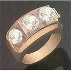 2.12 carats real diamonds ring YELLOW GOLD #1135221