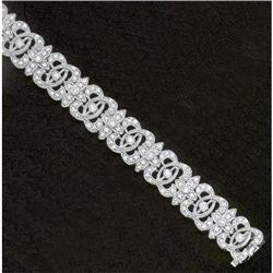 3.60 ct DIAMOND BRACELET jewellery vintage look#1135223