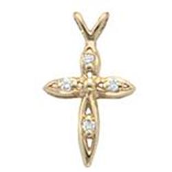 2 carat G SI1 pendant DIAMOND CROSS necklace #1135242