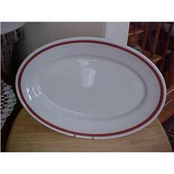 Syracuse , N.Y.No. 9 Heavy Ironstone Platter #1135577