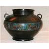 Image 1 : 19th C. CHINESE BRONZE CLOISONNE VESSEL #1135706