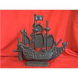 Cast Iron Ship Door Stop #1135715