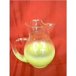 West Virginia Glass Pitcher Blendo #1135717