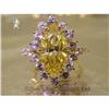 RHJ Marquise Canary  Cubic Zirconium Ring #1150484