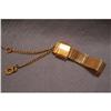 Image 1 : Early 20th Century Gold Mesh Watch Fob #1150857