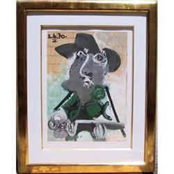 Pablo Picasso Lithograph, Portrait d'Homme #1150862