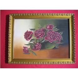 Gorgeous Antique Frame With Chalk Or Watercolor#1150866