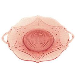 Lancaster Dart Pink Depression Glass Tray #1151122