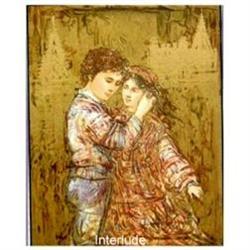 Interlude The Lovers   Serigraph by Edna HIbel #1151267