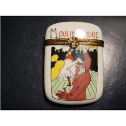 Authentic Moulin Rouge  Limoges box signed  #1151343