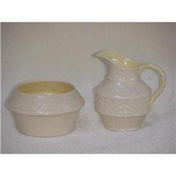 Belleek Sugar & Creamer  #1151487