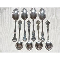 Sterling Silver Teaspoons Sku2144 #1151510