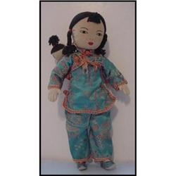 Doll Cloth Chinese Mother & Child  Oriental #1151568