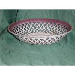 Vintage Enamel Fruit Basket #1151576