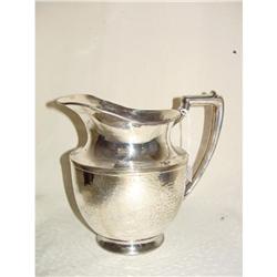  Silverplated water pitcher #1151612