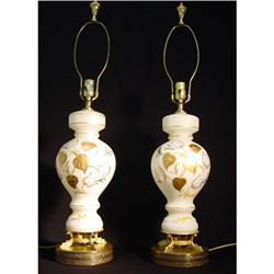 Blown glass lamps. #1151623