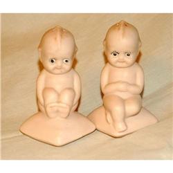 Old Bisque Kewpie Salt & Pepper Shakers  #1151640