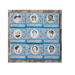 Matchbooks Women of Distinction Set of Nine #1151736